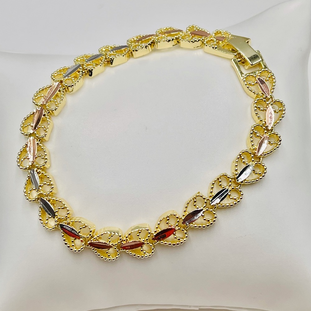 bracelet, Italian Gold plated - Picture 1 of 3